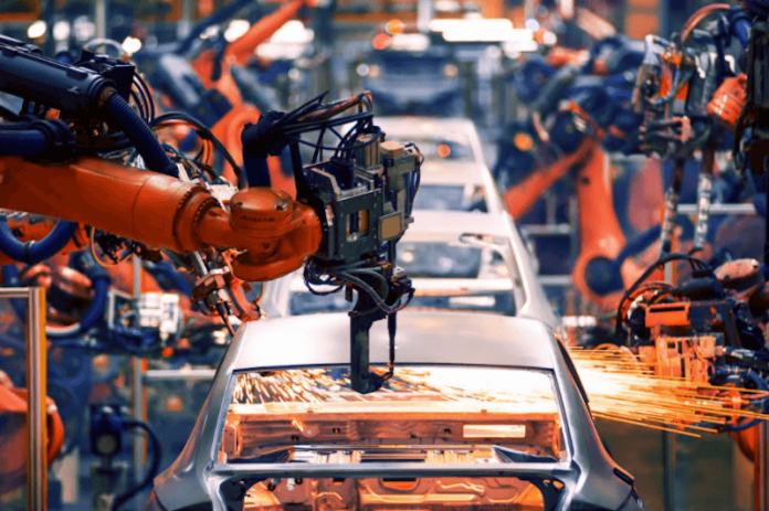 robots-welding-cars-in-factory