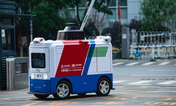 Autonomous Delivery Vehicle - Source: Dada Group