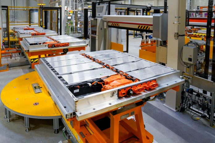 manufacturing of the battery systems at Volkswagen