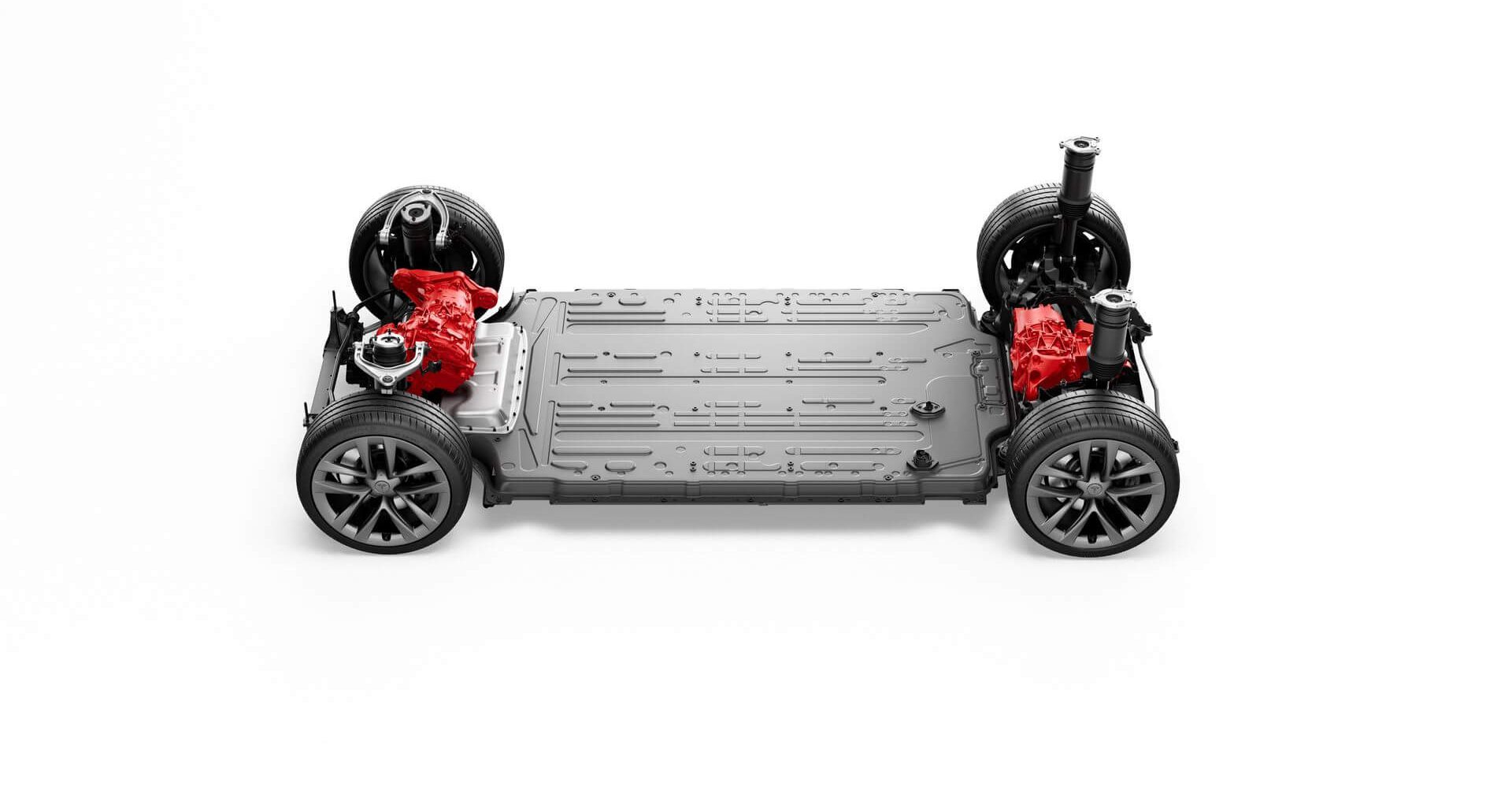 Tesla Model S battery - Courtesy of Tesla