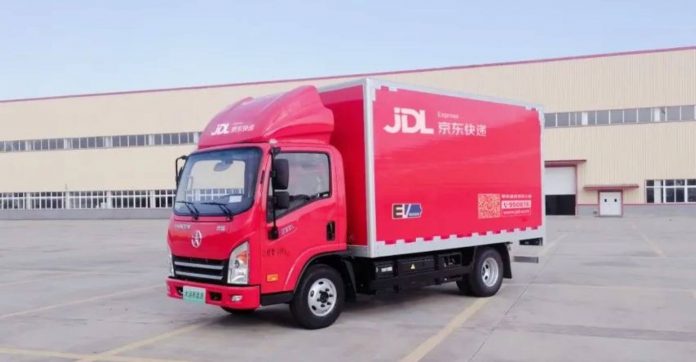 JD Logistics Battery Swapping NEV