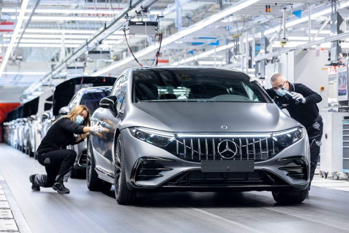 Mercedes-AMG EQS 53 4MATIC Factory production
