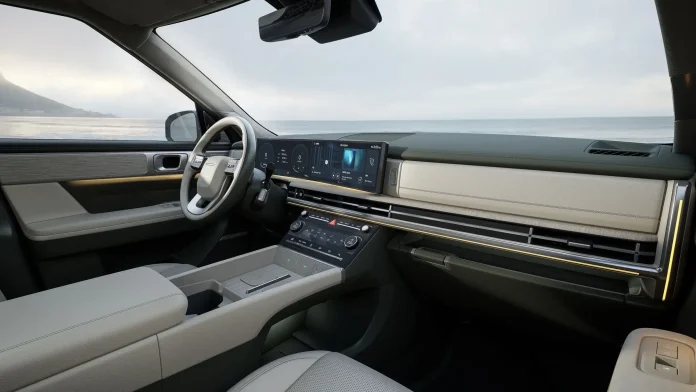 Hyundai 2024 Santa Fe cockpit