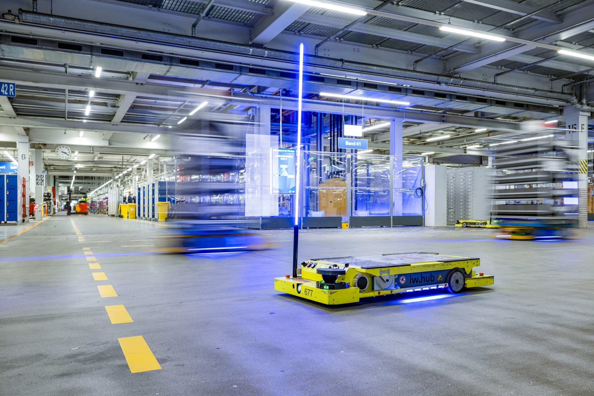 Automated Logistics And Production System Intelligent Logistic System