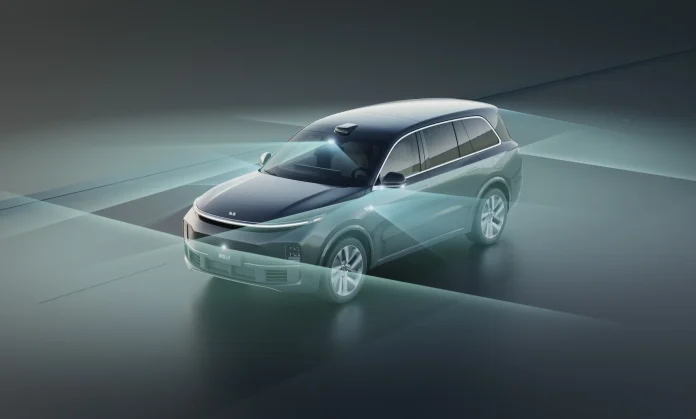 li-auto-with-ad-max adas radar lidar