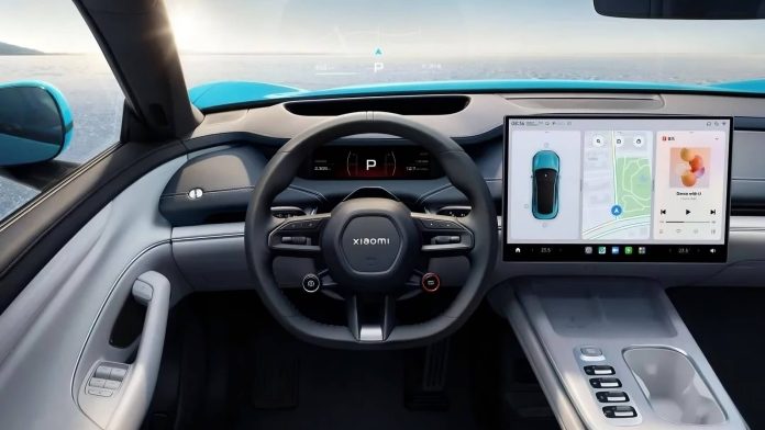 Xiaomi SU7 cockpit