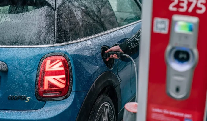 The MINI Cooper SE Electric charging