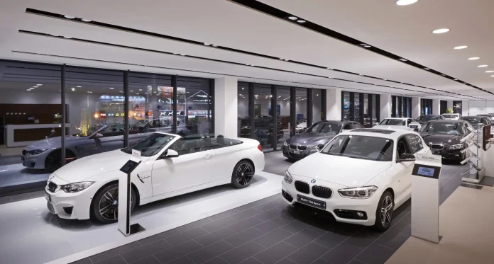 bmw-korea showroom