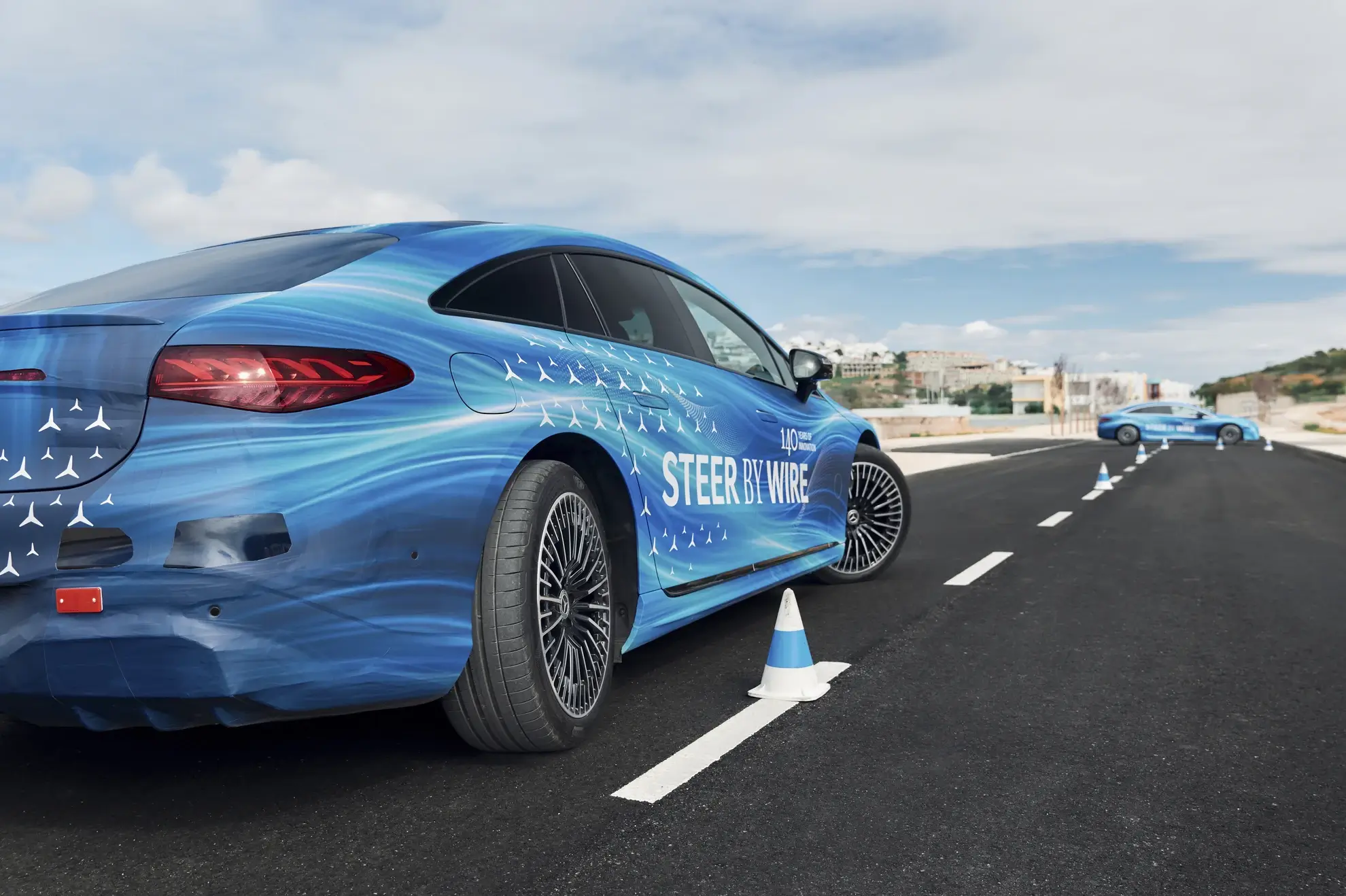 Mercedes‑Benz’s new EQS is the first model to adopt steer‑by‑wire ...