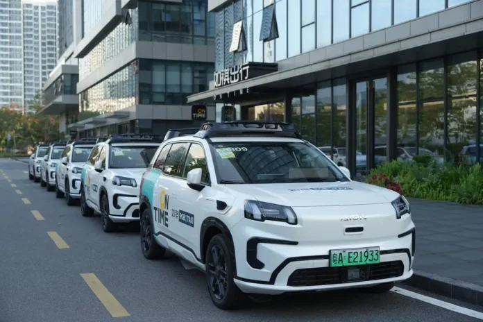Ponyai Robotaxi Fleet