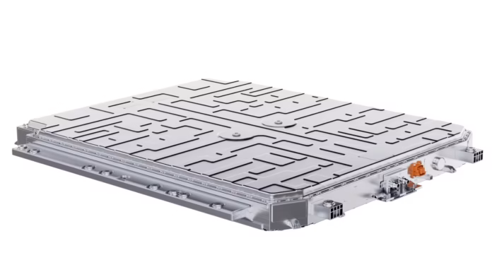 A semi-solid battery pack shown in an image released by Svolt Energy in September 2026. Credit: Svolt Energy