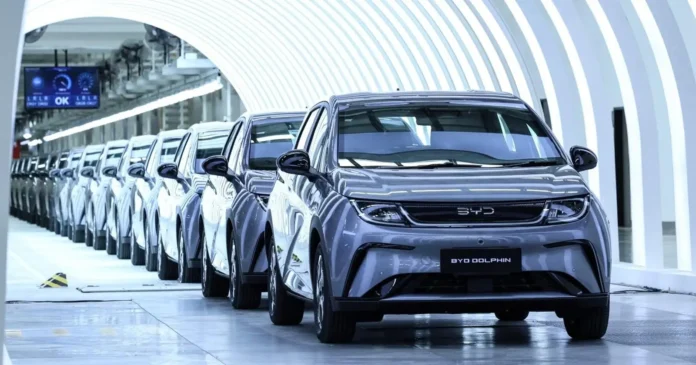BYD production